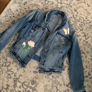Ny & Co. Patchwork Denim Jacket